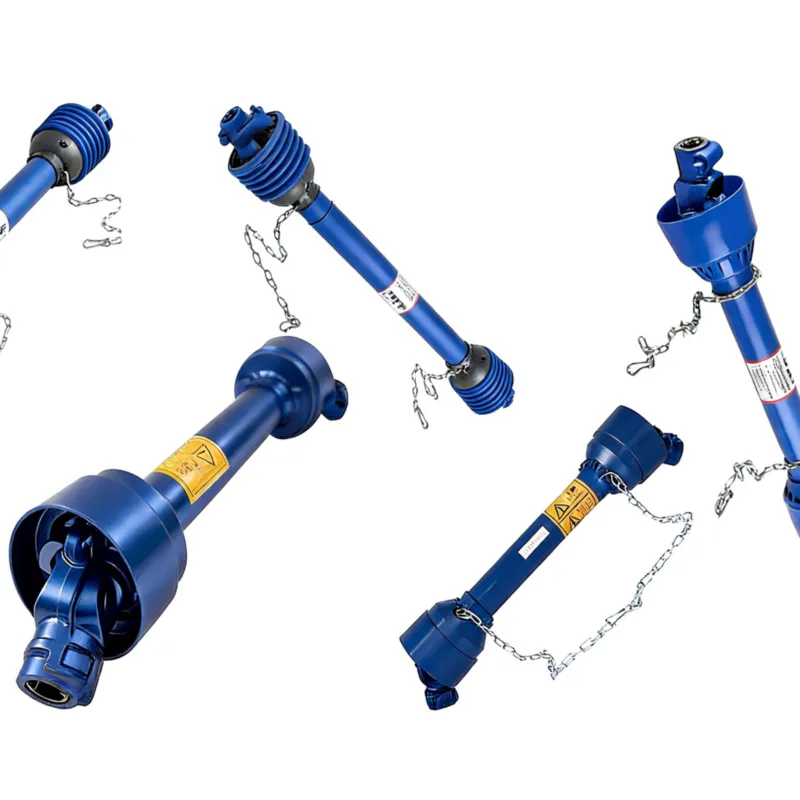 PTO shaft compatible with fertilizer spreader gearbox